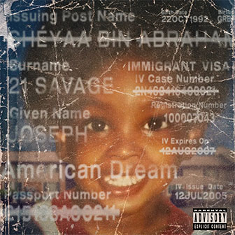 "American Dream" album by 21 Savage