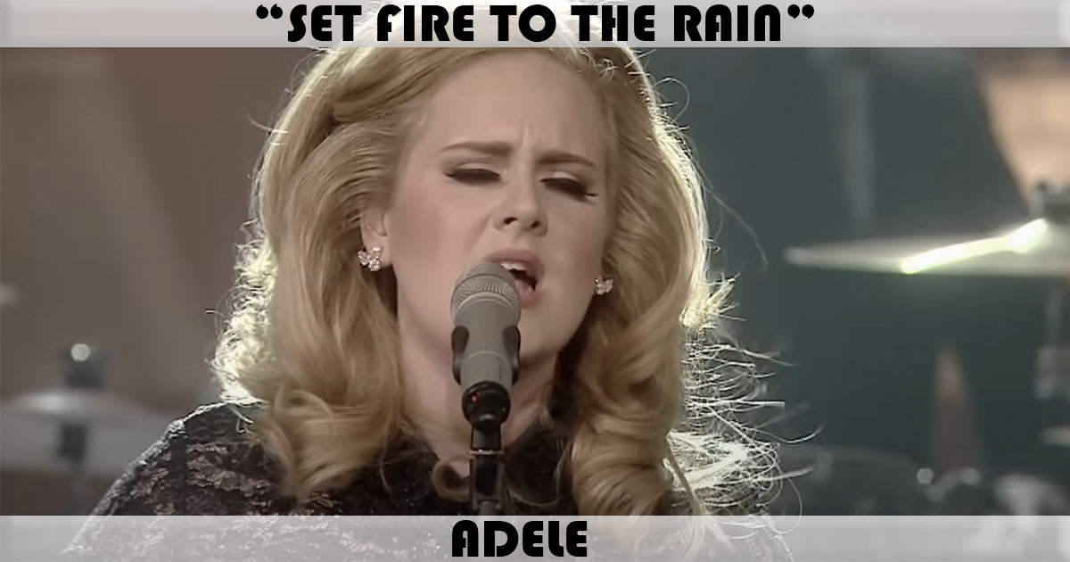 Set Fire to the Rain Adele Ноты. Песня adele set